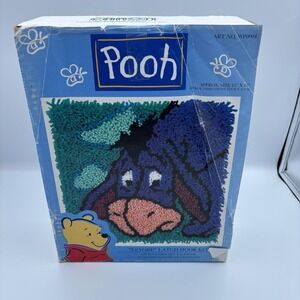 Disney EEYORE Latch Hook Kit 20 X 30- Pooh Collection WP0103 Crochet Rug OpenBoz